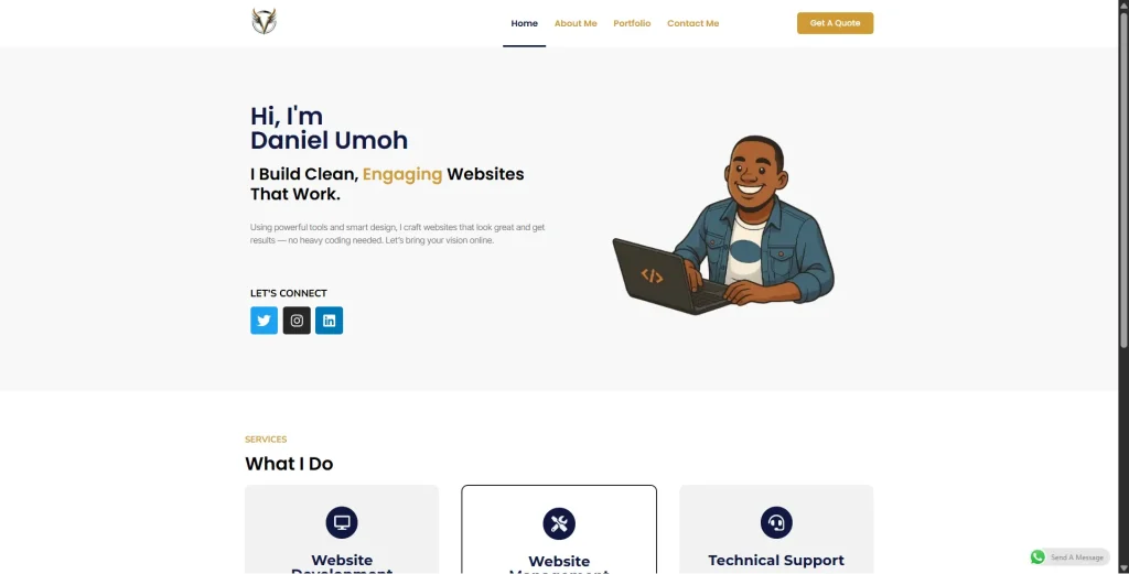 Daniel Umoh Portfolio 1